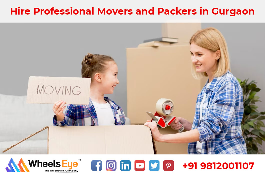 Hire Professional Movers and Packers in Gurgaon